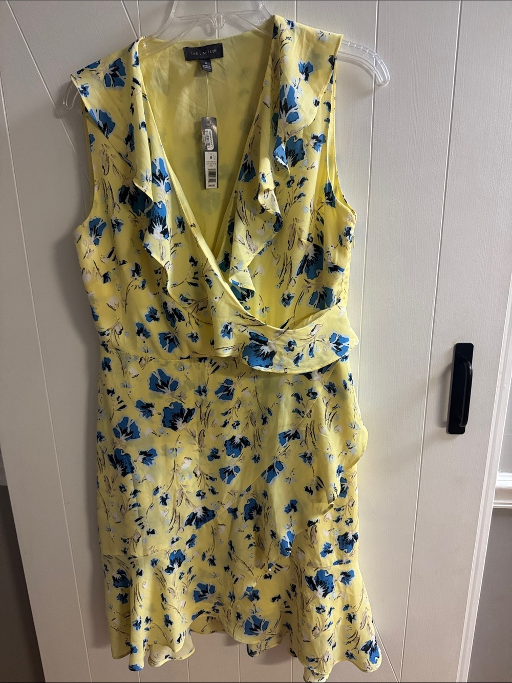 NWT The Limited Ruffled floral dress - Size 8